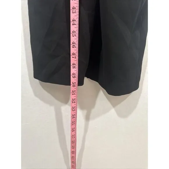NEW $995 MAX MARA [ 8 US ] Luna Grecian Neck Cady Midi Dress NO‎ BELT Black